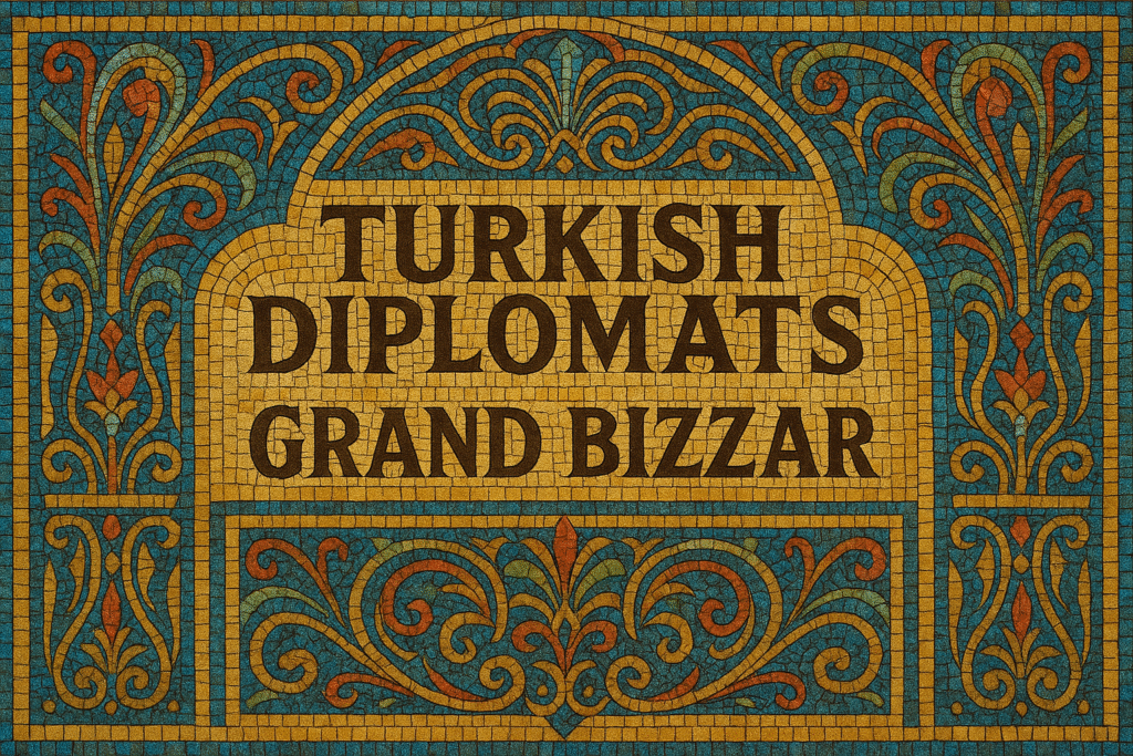 Turkish Diplomats, Grand Bizzar