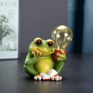 Frog Solar Resin Craft Luminescence